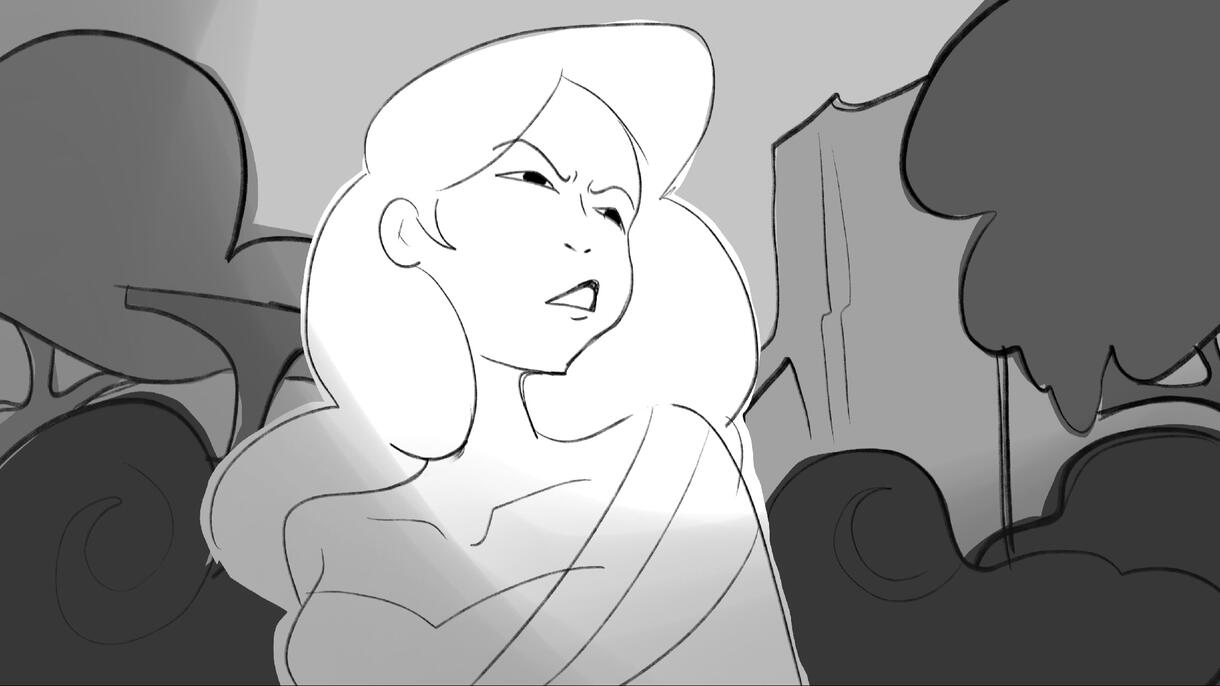 “No hablaré de mi amor” storyboard, slideshow on Click.